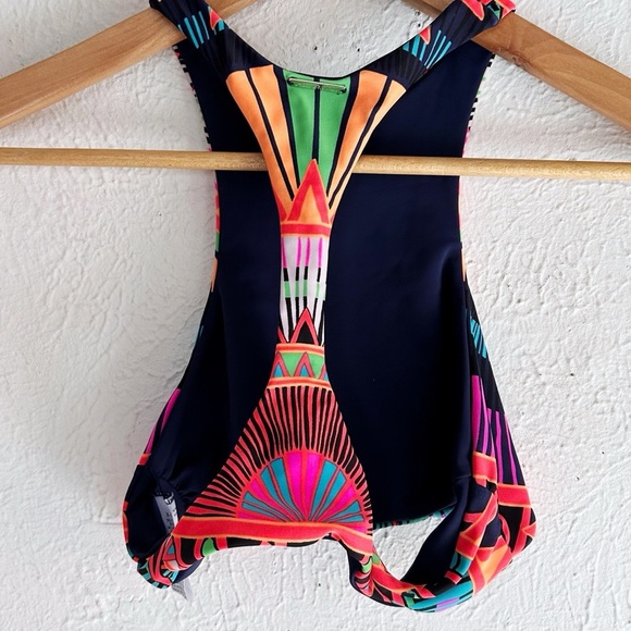 Mara Hoffman Reversible Racerback Bikini Top Sz XS - Picture 3 of 6